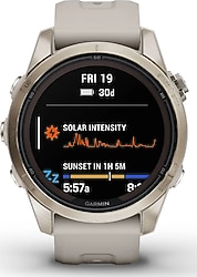 Garmin Fenix 7S Pro Sapphire Solar Edition Kum Akıllı Saat