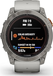 Garmin Fenix 7X Pro Sapphire Solar Edition Beyaz Akıllı Saat