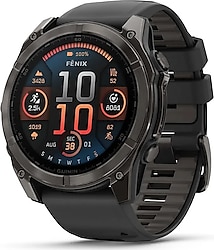 Garmin Fenix 8 51mm Amoled Karbon Gri Akıllı Saat