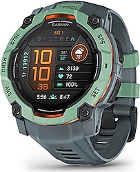Garmin Instinct 3 50mm Amoled Yeşil Akıllı Saat