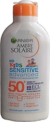 Garnier Ambre Solaire Sensitive Advanced Kids Çocuk Güneş Koruyucu Süt Spf 50+ 200 ml