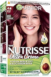 Garnier Nutrisse Ultra Creme 4.6 Şarap Kızılı Saç Boyası