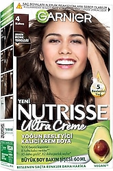 Garnier Nutrisse Ultra Creme 4 Kahve Saç Boyası