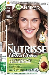 Garnier Nutrisse Ultra Creme 6N Doğal Koyu Kumral Saç Boyası