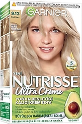 Garnier Nutrisse Ultra Creme 9.13 İnci Sarı Saç Boyası