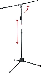 Gator Frameworks GFW-MIC-2010 Tripod Mikrofon Standı