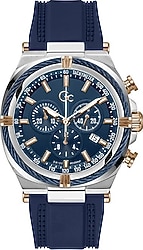 GC IronClass GCZ32003G7MF Silikon Kordon Lacivert Erkek Kol Saati