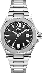 GC Legacy Sleek GCZ67004G2 Siyah Erkek Kol Saati