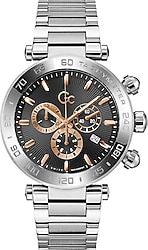 GC Select GCZ50001G7MF Gümüş-Siyah Erkek Kol Saati
