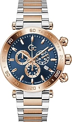 GC Select GCZ50002G7MF Rose Gold-Mavi Erkek Kol Saati