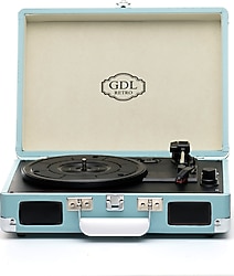 GDL Retro T317B Mavi Çantalı Retro Pikap