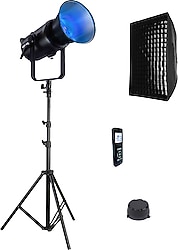 GDX EXC-180RGB-II RGB LED Gridli 60x90 cm Softbox Tekli Işık Seti
