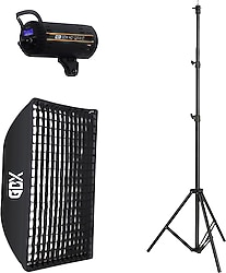 GDX HD-120II C Bi-Color Tekli Video LED Işık Seti