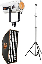 GDX LM-300C II Bi-Color COB Video LED Tekli Işık Seti
