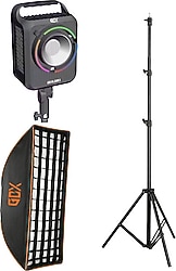 GDX ML-200R II RGB COB Video LED Tekli Işık Seti
