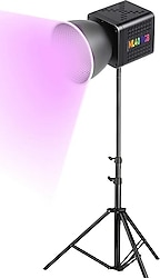 GDX ML40RGB 40 W RGB COB LED Video Işık Seti