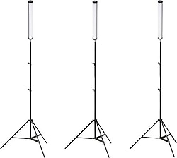 GDX TB-30 RGB LED 3'lü Tüp Işık Seti