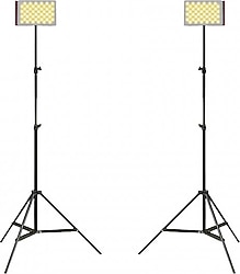 GDX Vlog K2 BiColor LED 2'li Video Işık Sistemi