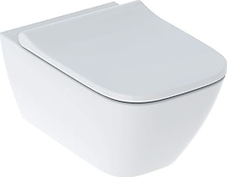 Geberit Smyle Square 501.668.00.1 Rimfree Yavaş Kapaklı Asma Klozet