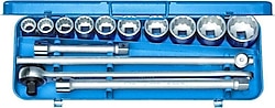 Gedore D32 EMU-2 22-50 mm 3/4" Lokma Takımı