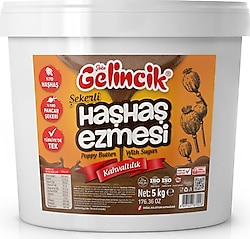 Gelincik Şekerli Haşhaş Ezmesi 5 kg