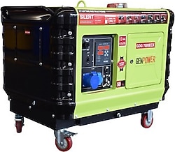 GenPower GDG 7000 EC 7 kVA Dizel Kabinli Jeneratör