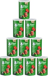 Gerber Organik Buğday ve Yulaflı Bebek Atıştırmalığı 35 gr 10 Adet