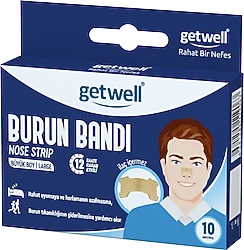 Getwell Büyük Boy 10'lu Burun Bandı