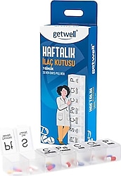 Getwell Haftalık İlaç Kutusu