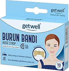 Getwell Küçük/Orta Boy 10'lu Burun Bandı