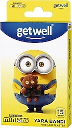 Getwell Minions Teddy Bear 15'li Yara Bandı