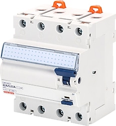 Gewiss GWD4431 4x40 A 30 mA AC Tipi Kaçak Akım Rölesi