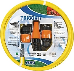 GF 8000-7027 1/2" 25 m Adaptör Kitli Bahçe Hortumu