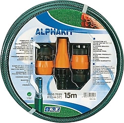 GF 8000-7028 1/2 inç 15 m Adaptör Kitli Bahçe Hortumu