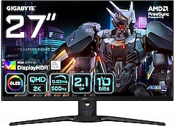 Gigabyte Aorus FO27Q5P 26.5" 0.03 ms 2K Pivot 500 Hz OLED Oyuncu Monitörü