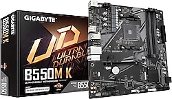 Gigabyte B550M K AMD AM4 DDR4 Micro ATX Anakart
