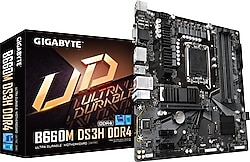 Gigabyte B660M DS3H Intel LGA1700 DDR4 Micro ATX Anakart