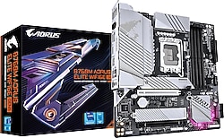 Gigabyte B760M Aorus Elite WIFI6E Gen5 Intel LGA1700 DDR5 Micro ATX Anakart