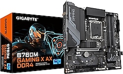 Gigabyte B760M Gaming X AX Intel LGA1700 DDR4 Micro ATX Anakart