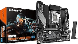 Gigabyte B760M Gaming X WIFI6E Gen5 Intel LGA1700 DDR5 Micro ATX Anakart