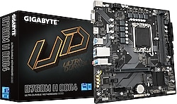 Gigabyte B760M-H Intel LGA1700 DDR4 Micro ATX Anakart