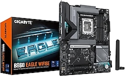 Gigabyte B860 Eagle WIFI6E Intel LGA1851 DDR5 ATX Anakart
