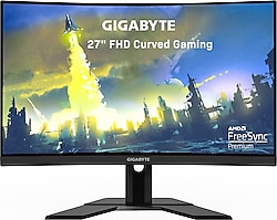 Gigabyte G27FC-A 27" 1 ms Full HD Curved 165 Hz Oyuncu Monitörü