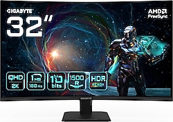 Gigabyte GS32QCA 31.5" 1 ms 2K Curved 180 Hz Oyuncu Monitörü