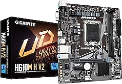 Gigabyte H610M-H-V2 Intel LGA1700 DDR5 Micro ATX Anakart