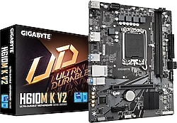 Gigabyte H610M K V2 Intel LGA1700 DDR5 Micro ATX Anakart