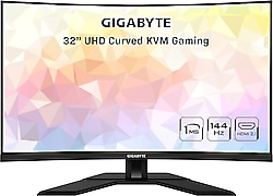 GIGABYTE 4Kゲーミングモニター M32UC 31.5インチ 曲面 VA Gigabyte M32UC 31.5