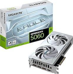 Gigabyte RTX 5060 Eagle OC Ice GV-N5060EAGLEOC ICE-8GD 128 Bİt GDDR7 8 GB Ekran Kartı