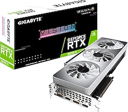 【最終値下げ】gigabyte GeForce rtx3070ti 8gb OC Gigabyte RTX 3070 TI Vision GV-N307TVISION OC-8G 256 Bit