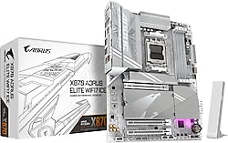 Gigabyte X870 Aorus Elite WIFI7 Ice AMD AM5 DDR5 ATX Anakart